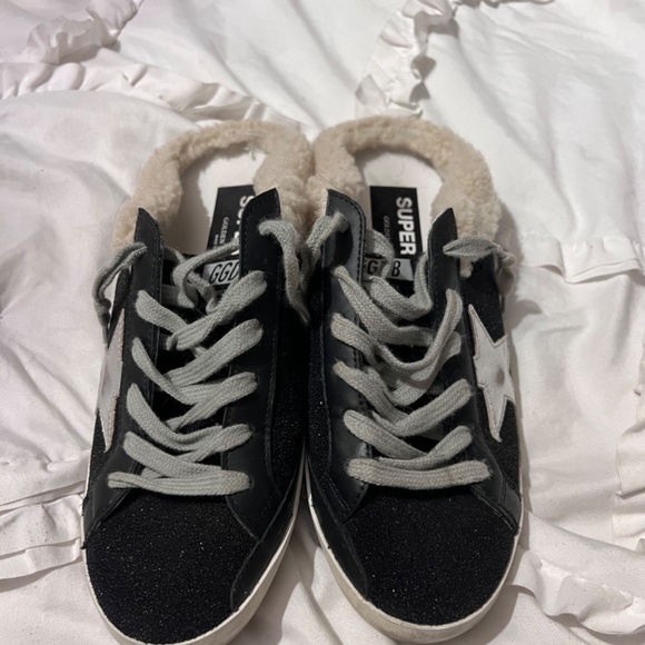 Golden Goose Slides black glitter - Picture 4 of 5
